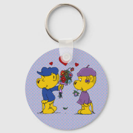 Ferald en Sahsha Ferret Sleutelhanger