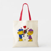 Ferald en Sahsha Ferret Tote Bag (Achterkant)