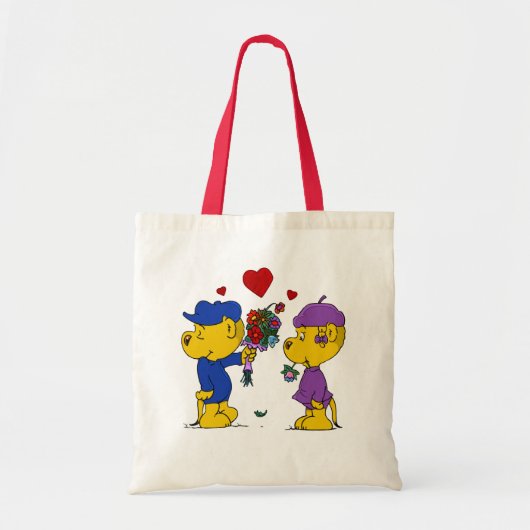 Ferald en Sahsha Ferret Tote Bag (Voorkant)