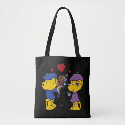 Ferald en Sahsha Ferret Tote Bag (Voorkant)