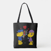 Ferald en Sahsha Ferret Tote Bag (Achterkant)