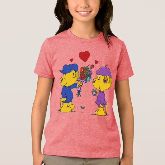 Ferald en Sahsha Ferret Tri-Blend Shirt (Voorkant)