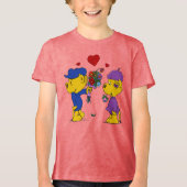 Ferald en Sahsha Ferret Tri-Blend Shirt (Voorkant)