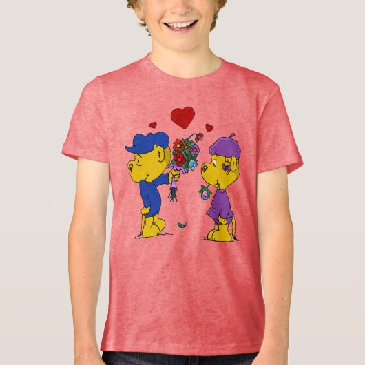 Ferald en Sahsha Ferret Tri-Blend Shirt (Voorkant)