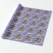 Ferald en Sahsha Ferret Wrapping Paper Cadeaupapier (Uitgerold)