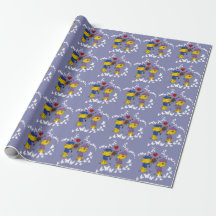 Ferald en Sahsha Ferret Wrapping Paper