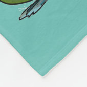 Ferald en The Baby Lizard Fleece Deken (Hoek)