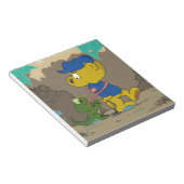 Ferald en The Baby Lizard Notitieblok (Schuin)