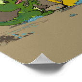 Ferald en The Baby Lizard Poster (Hoek)