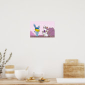 Ferald en The Bunniez Poster (Keuken)