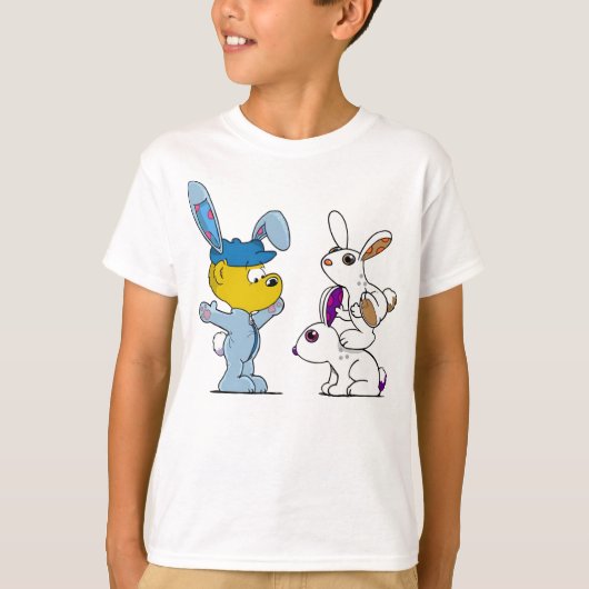 Ferald en The Bunniez T-Shirt (Voorkant)