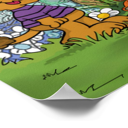 Ferald en vrienden poster (Hoek)