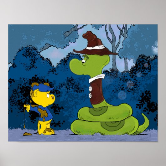 Ferald en Wiggly Poster (Voorkant)