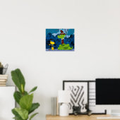Ferald en Wiggly Poster (Thuiskantoor)