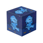 Ferald Feeling Blue Cube Kubus (Achter hoekig)