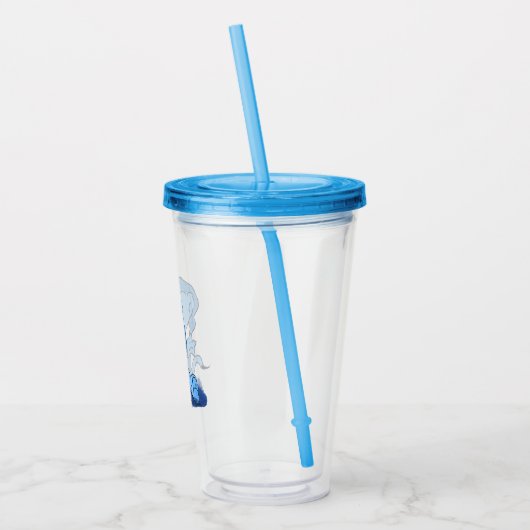 Ferald Feeling Blue Cup Acryl Drinkbeker (Links)