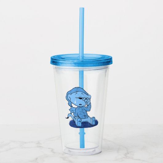 Ferald Feeling Blue Cup Acryl Drinkbeker (Voorkant)