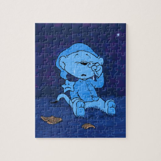Ferald Feeling Blue Jigzaag Puzzle Legpuzzel (Verticaal)
