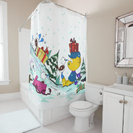 Ferald Holiday Douchegordijn