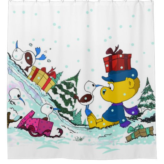 Ferald Holiday Douchegordijn (Voorkant)
