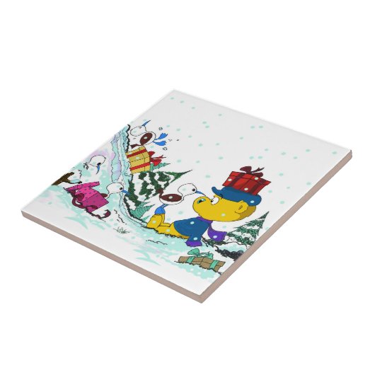 Ferald Holiday Tegeltje (Zijkant)