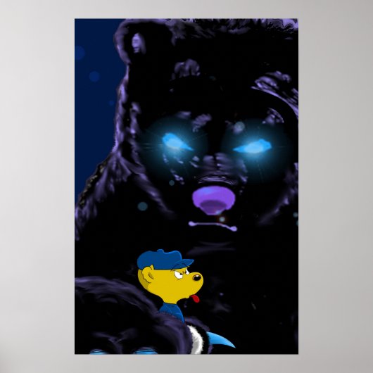 Ferald in de hand van Meany Poster (Voorkant)