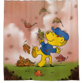 Ferald in het najaar van de zomer douchegordijn (Voorkant)