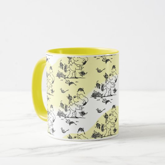 Ferald in het najaar van de zomer mok (Voorkant links)