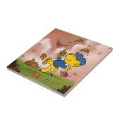 Ferald in het najaar van de zomer tegeltje (Zijkant)