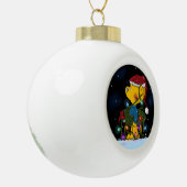 Ferald Keramische Bal Ornament (Links)