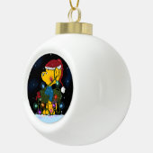 Ferald Keramische Bal Ornament (Rechts)