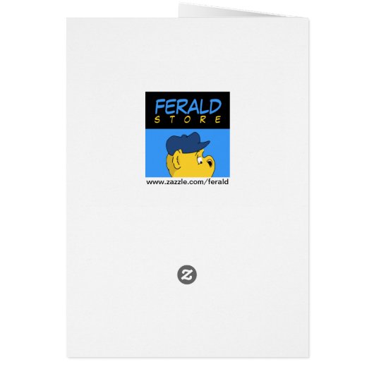 Ferald-kerstkaart (Achterkant)