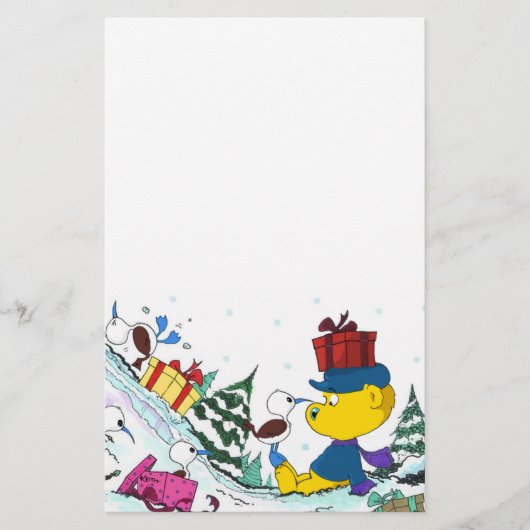 Ferald | Kerstmis Briefpapier (Voorkant)