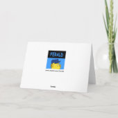 Ferald | Kerstmis Feestdagen Kaart (Achterkant)