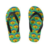 Ferald Laughing Emoji Kinder Teenslippers (Voetbed)