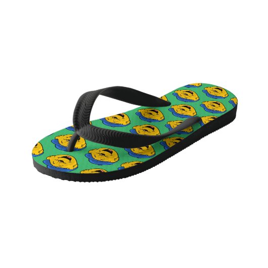 Ferald Laughing Emoji Kinder Teenslippers (Schuin)