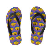 Ferald Laughing Emoji Kinder Teenslippers (Voetbed)
