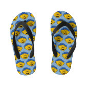 Ferald Laughing Emoji Kinder Teenslippers (Voetbed)