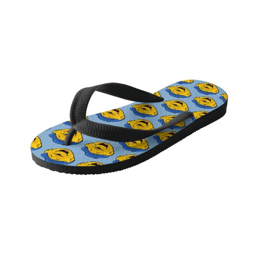 Ferald Laughing Emoji Kinder Teenslippers (Schuin)
