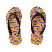 Ferald Laughing Emoji Kinder Teenslippers (Voetbed)