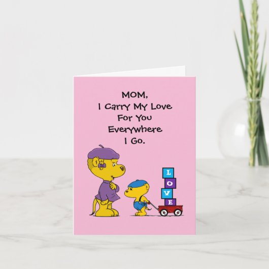 Ferald | Moederdag-Wenskaart Kaart (Voorkant)