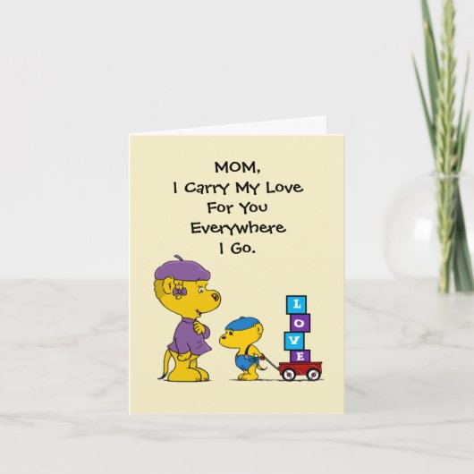 Ferald | Moederdag-Wenskaart Kaart (Voorkant)