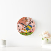 Ferald onder de  van de herfst ronde klok (Huis)