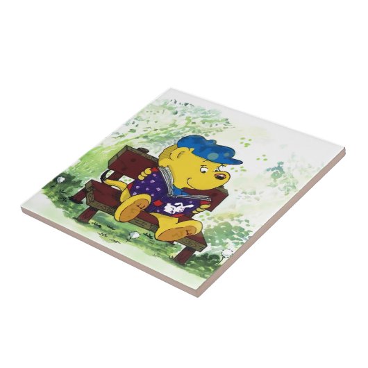 Ferald Reading Keramische Tegel Tegeltje (Zijkant)