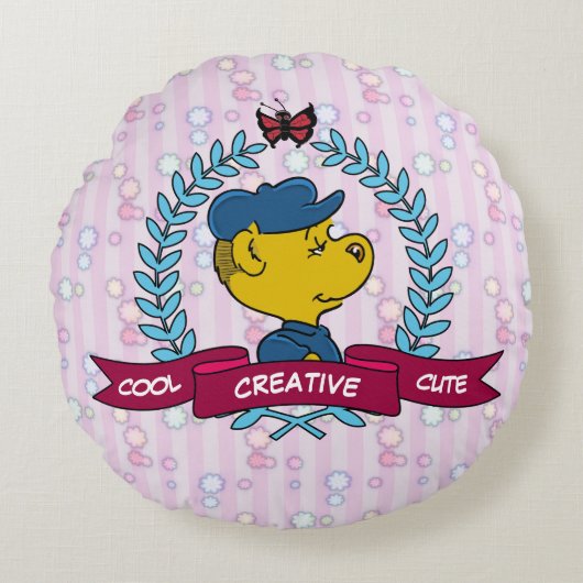 Ferald Rond Kussen (Voorkant)