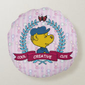 Ferald Rond Kussen (Achterkant)