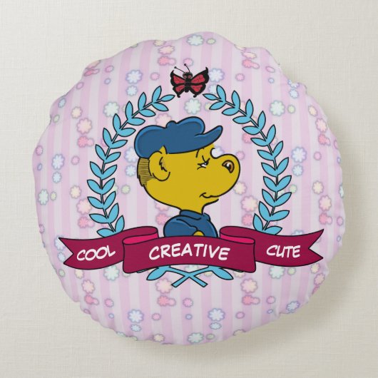 Ferald Rond Kussen (Achterkant)