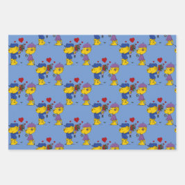 Ferald & Sahsha Ferret Wrapping Paper Sheets