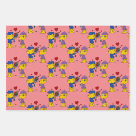 Ferald & Sahsha Ferret Wrapping Paper Sheets