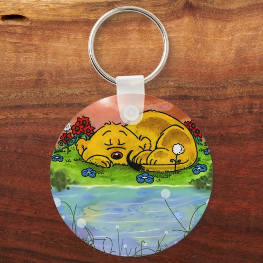 Ferald | Slaapfret Sleutelhanger (Voorkant)